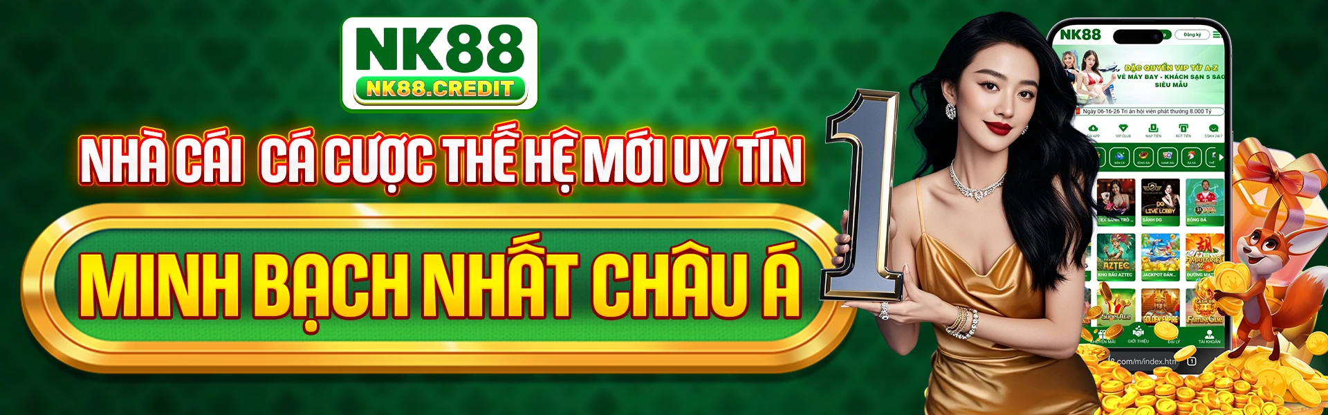 NK88 nhà cái cá cược thế hệ mới